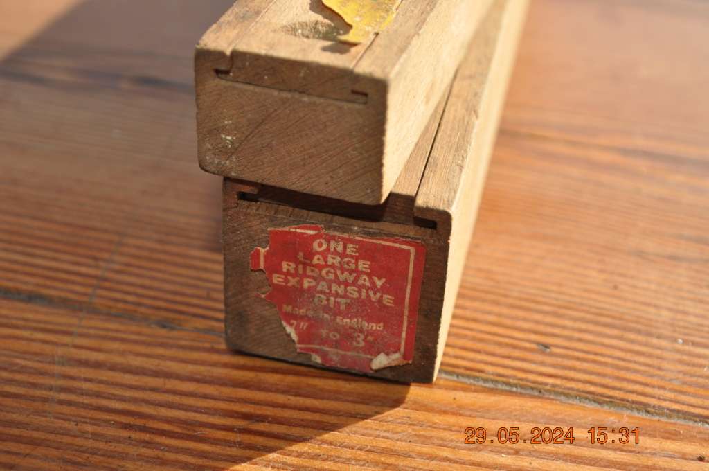 Vintage Expansive Bits