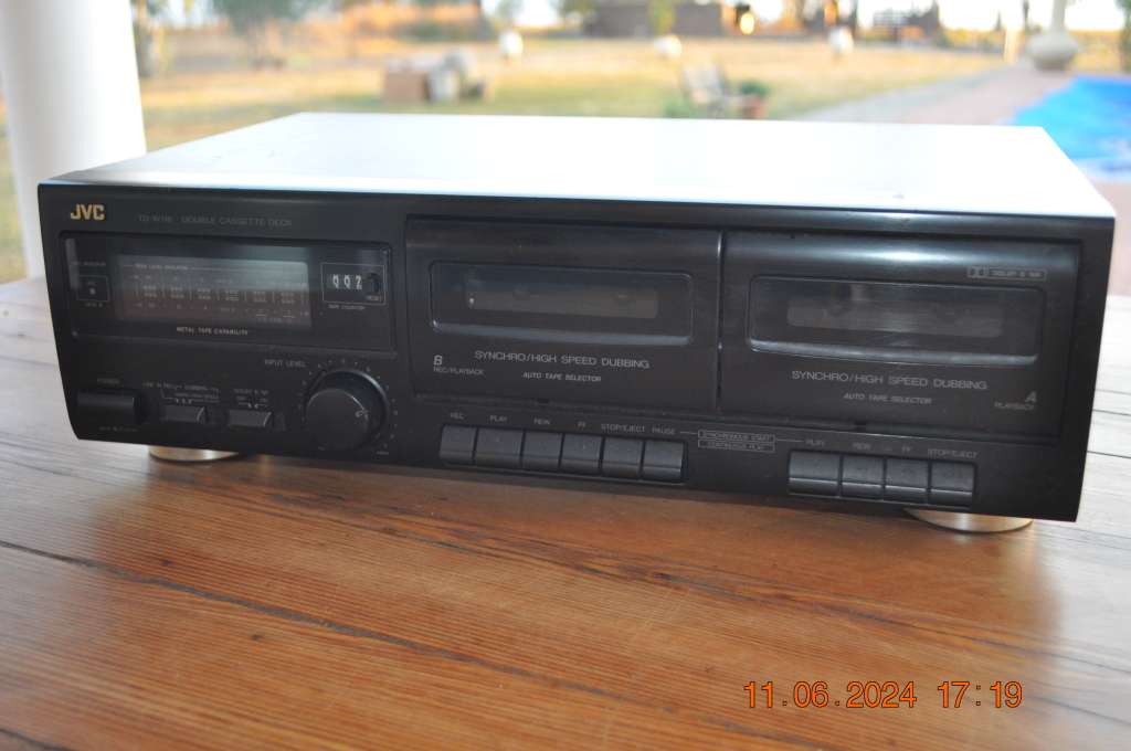 JVC Stereo Double Cassette Deck