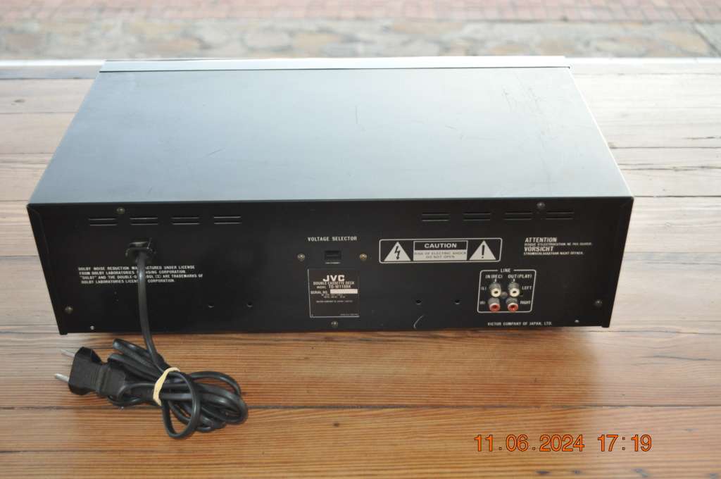 JVC Stereo Double Cassette Deck