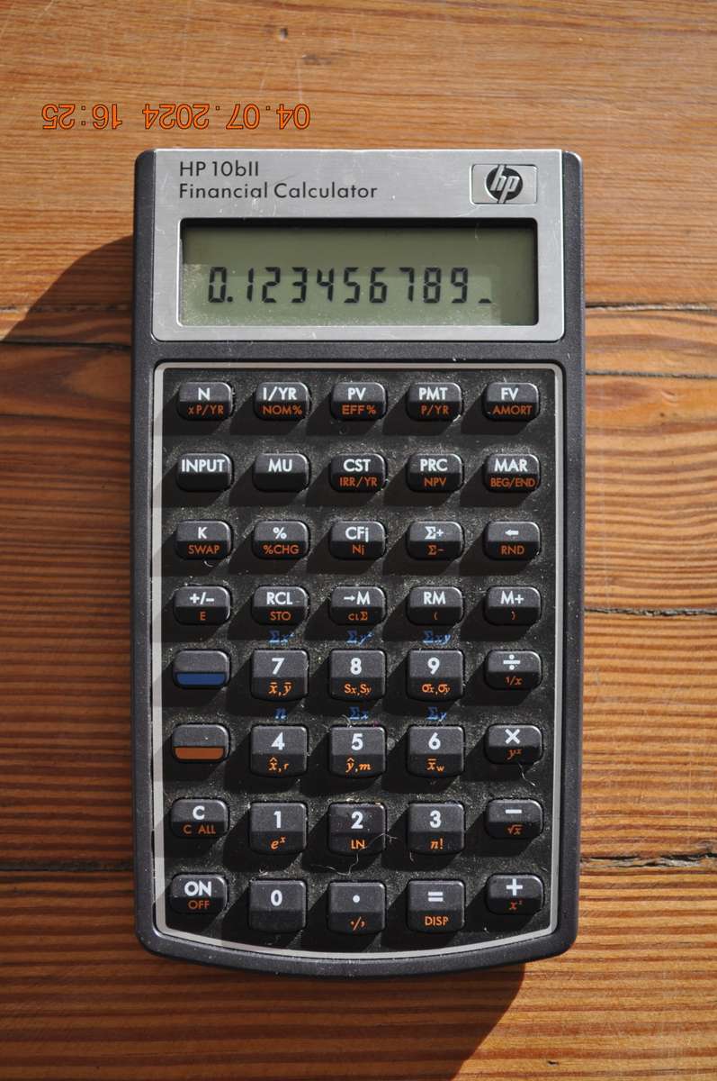 HP 10Bii Financial Calculator