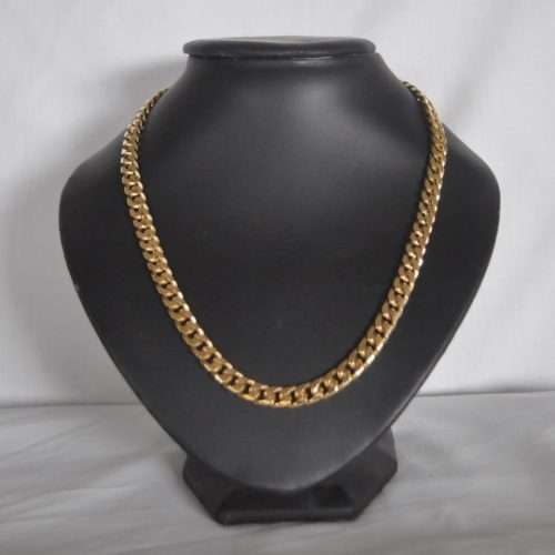 Necklace - Gold Plated Chunky Choker Necklace