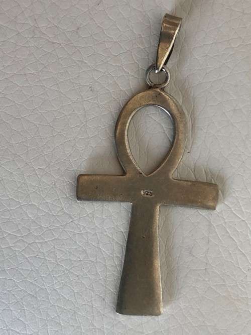Pendant - .925 Silver Ankh Pendant (Egyptian Symbol of Life and Immortality)