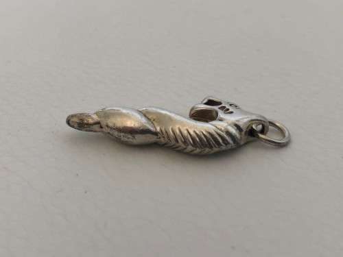 .925 Silver Pendant - Dragon's Head and Neck
