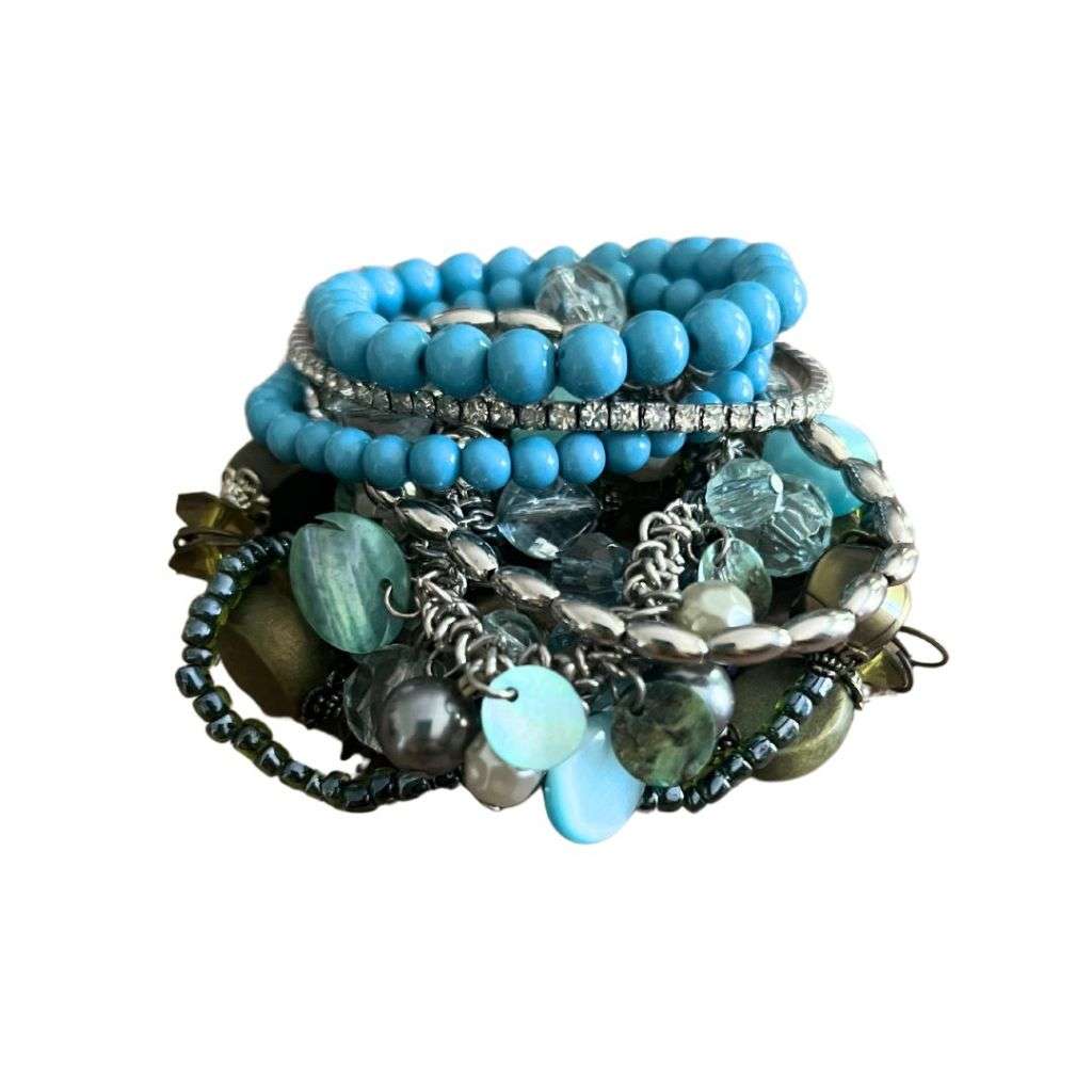 RA080 Bracelet - Assorted Beaded Bracelets. Great For Party Pack