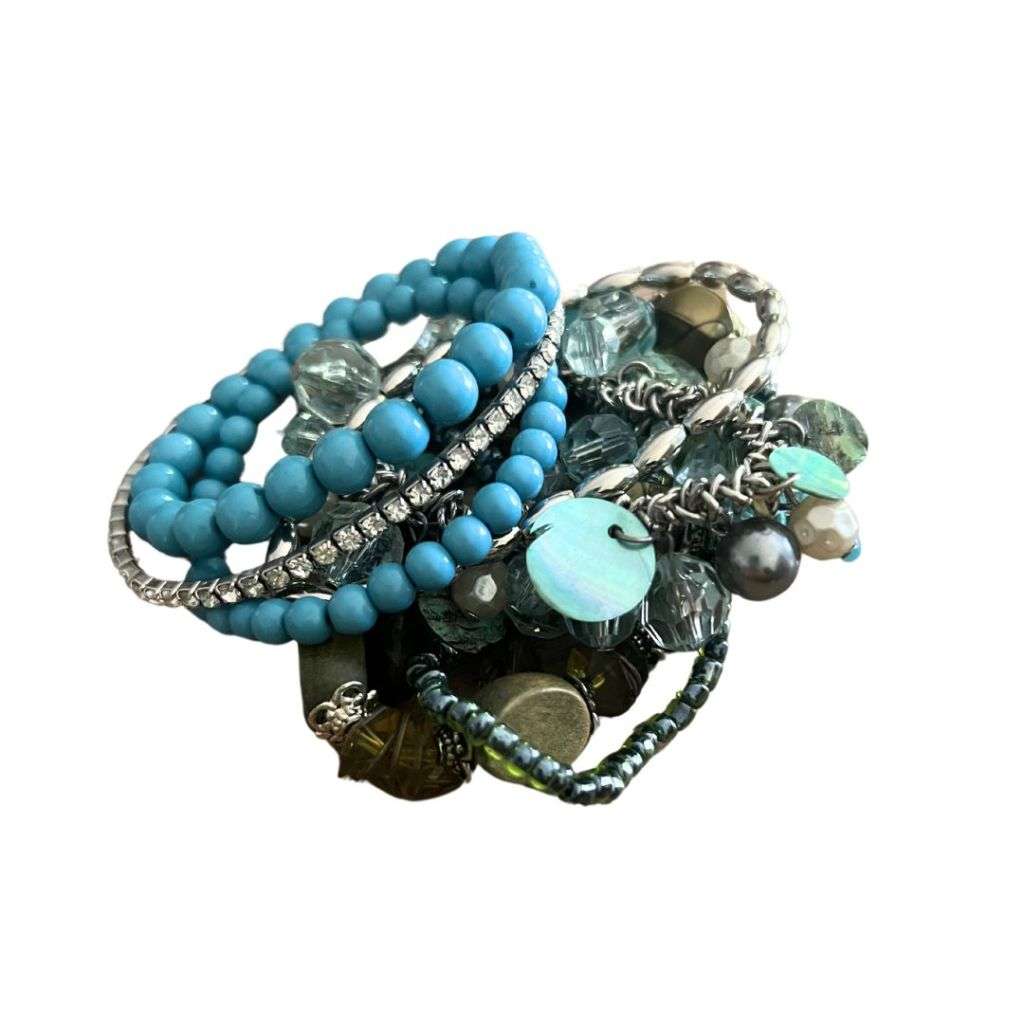 RA080 Bracelet - Assorted Beaded Bracelets. Great For Party Pack