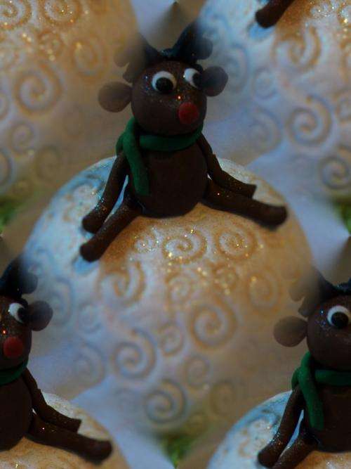 INDIVIDUAL XMAS CAKES