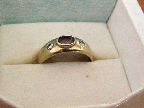 2 Rings - yellow and white gold