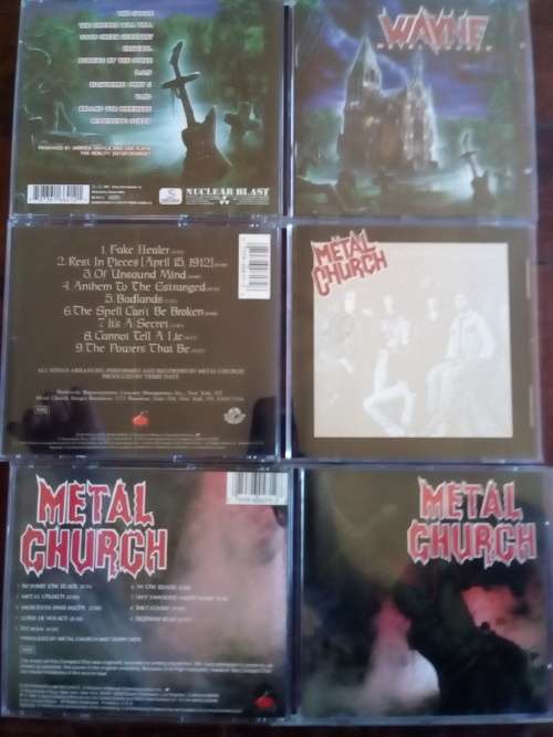 METAL CHURCH CD BUNDLE