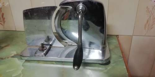 Vintage Bread Slicer - Stainless Steel