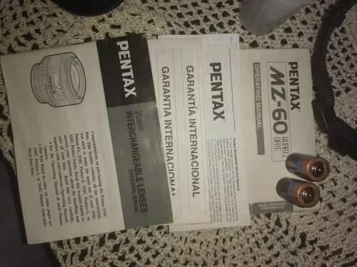 Pentax MZ60 Film Camera with 35mm Lens