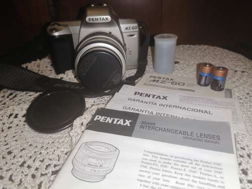 Pentax MZ60 Film Camera with 35mm Lens