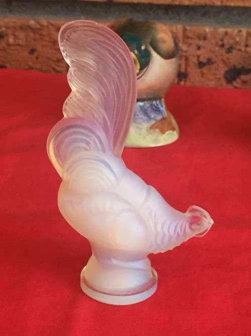 Opalescent Sabino Glass Rooster