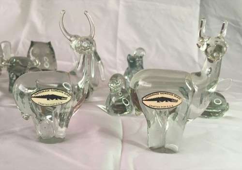 Collection of 12x Ngwenya Animal Figurines