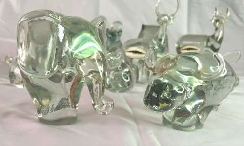 Collection of 12x Ngwenya Animal Figurines