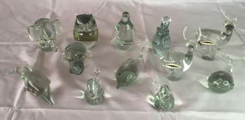 Collection of 12x Ngwenya Animal Figurines