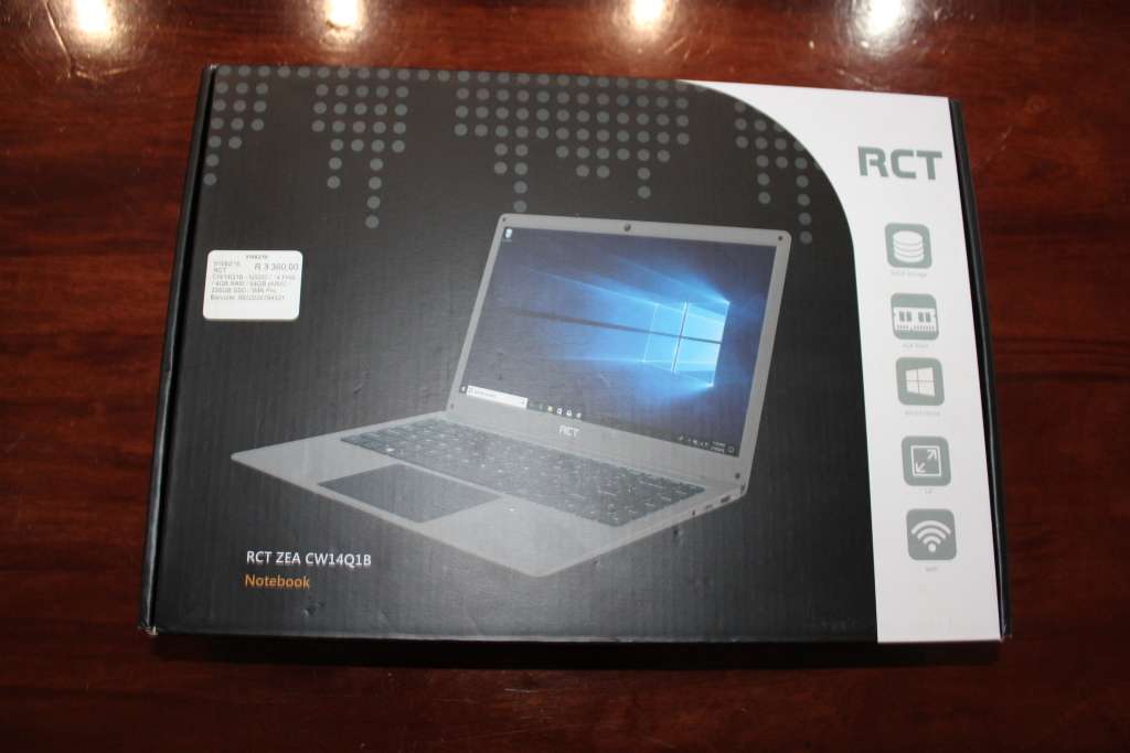 Laptop RCT CW14Q1B HD 14.1``, Intel Cel N3350, 4GB RAM, 64GB+ 256gb SSD (New Unused)  No Reserve