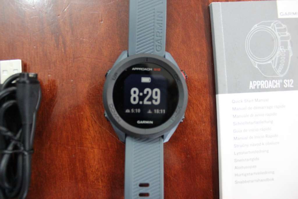 Garmin Approach S12 Golf Watch - Granite Blue