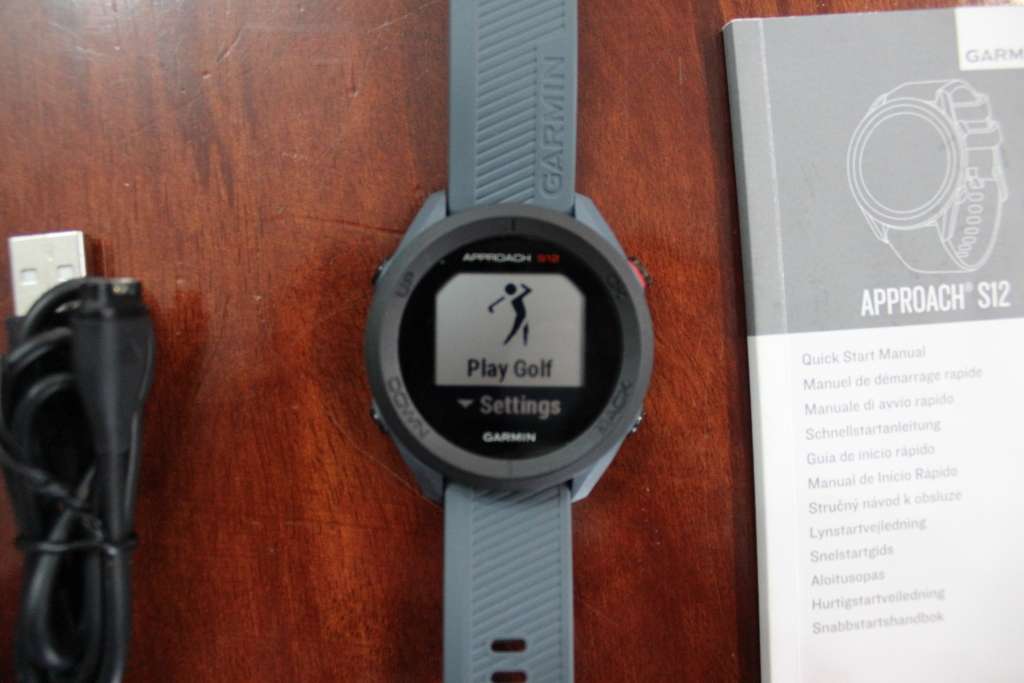 Garmin Approach S12 Golf Watch - Granite Blue