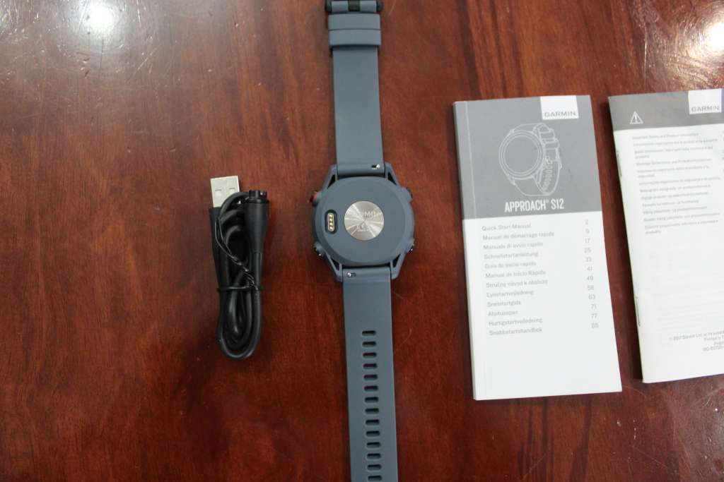 Garmin Approach S12 Golf Watch - Granite Blue