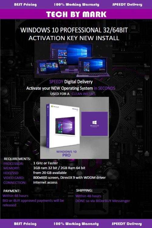 Microsoft Windows 10 Pro # Special #