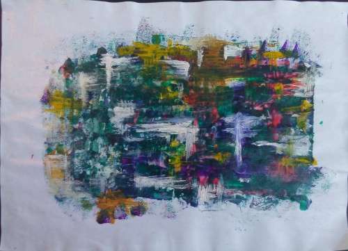 Original Painting by Jess . (Paper 29cm x 21cm)