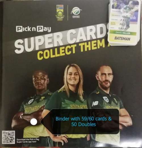 PnP Super Cards Cricket 2018 - Binder & Cards