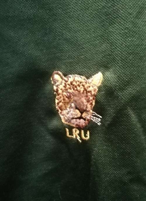 LRU - Leopards Rugby Union Zip through top.