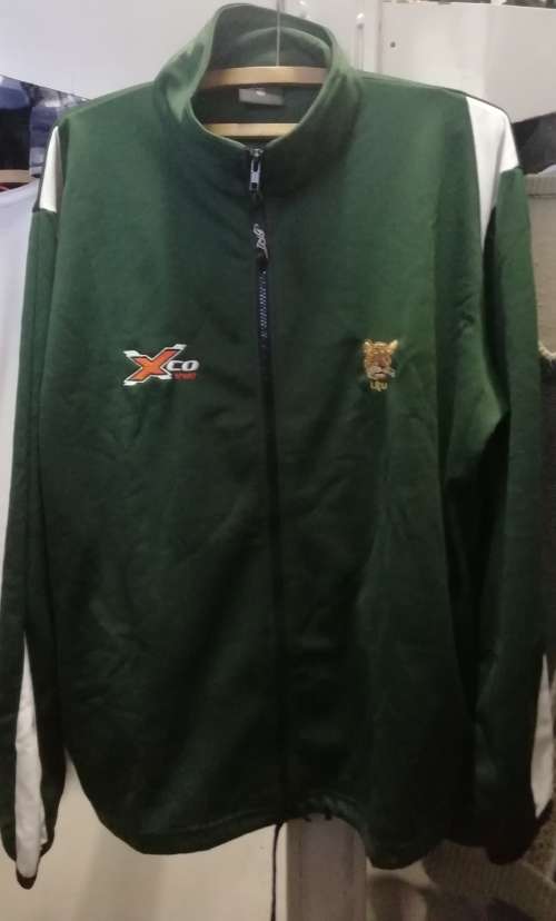 LRU - Leopards Rugby Union Zip through top.