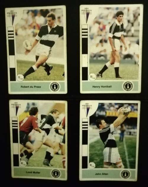 Sportsdeck 1993 Rugby Trading Cards : Natal 4 cards