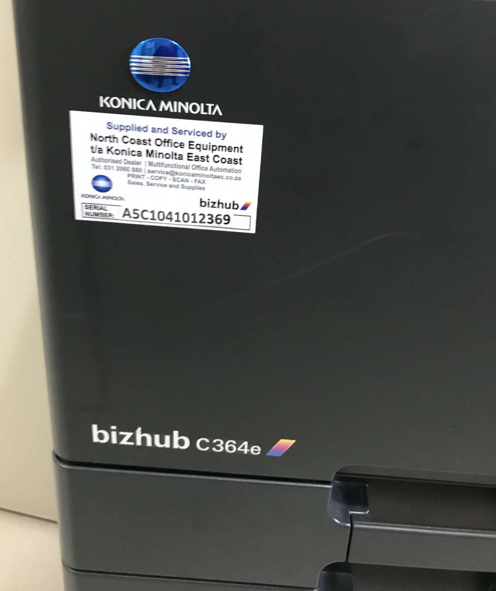 Konica Minolta Bizhub C364E Printer