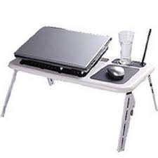Laptop table with cooling pad!