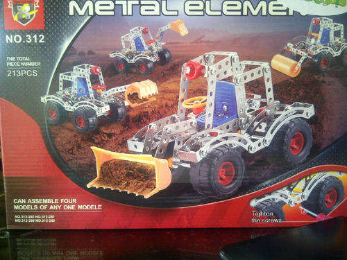 NEW!!!213 PIECES METAL ELEMENT CONSTRUCTION KIT