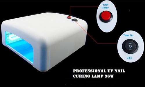 Professional UV nail curing lamp 36W with FREE Lamps included