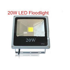 Slimline 20W LED Floodlight, Energy saving - SAVE MONEY ON ELECTRICITY