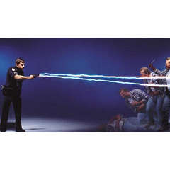 80 000V Shock & Drop Anti-Riot Stun Gun, Drops attackers up to 5M's Away