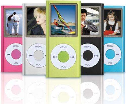 8GB MP4 Player 4TH Generatoin, FM Radio & Game Function, Media video player