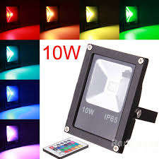 10W MULTI COLOURED Floodlight with remote!!!