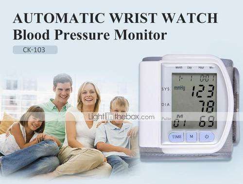 Blood Pressure Monitor for wrist built in automatic watch !!!NEW!!!