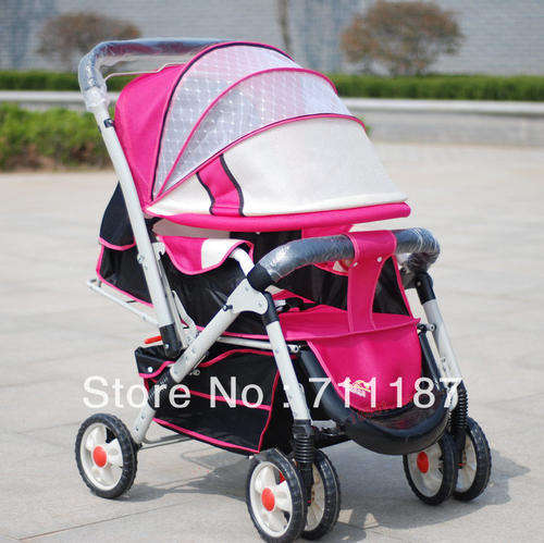 Stable Strong Big Cart Baby Pram, Folding Cover with musical board!!! LAST BLUE ONE IN STOCK