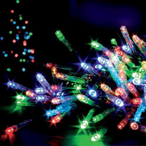 ***NEW***5 m 50 led multi fairy lights - works with battery only