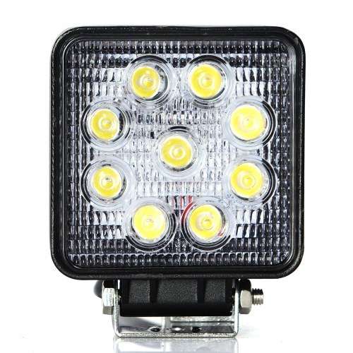 27W 12V 24V flood Lamp Driving LED Work Light Offroad Camping SUV UTE Boat