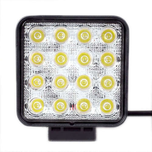 48W flood Lamp Driving LED Work Light Offroad Camping SUV UTE Boat