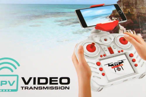 **WIFI FPV REAL TIME**NEW ONE KEY RETURN 2.4Ghz 6-Axis Gyro RC Quadcopter Drone RTF w 2MP HD Camera