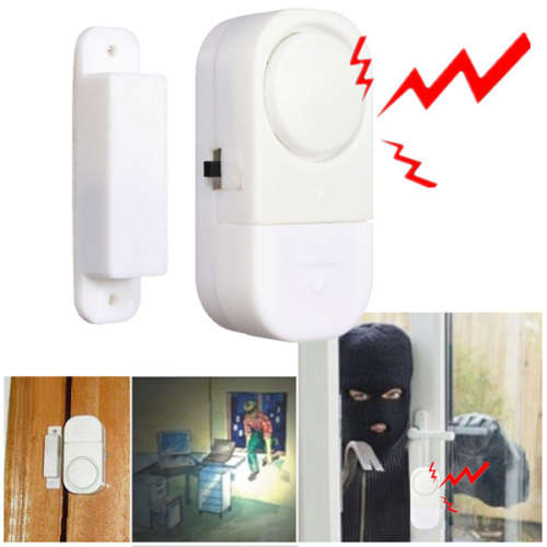Home Window Doors Wireless Entry Burglar Magnetic Security Alarm System