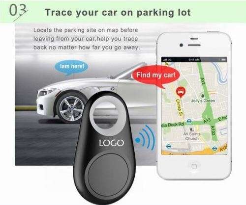 Wireless Bluetooth 4.0 Smart Tracker & GPS Locator With Itag Sensor & Anti-lost Alarm - INCL BATTERY