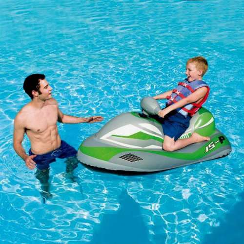 Battery operated inflatable Kids Jet Ski