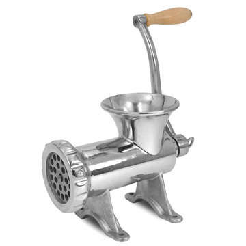 Heavy Duty Hand Operated Manual Kitchen Meat Mincer Beef Grinder (size : 12)