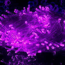 100L LED Christmas lights.