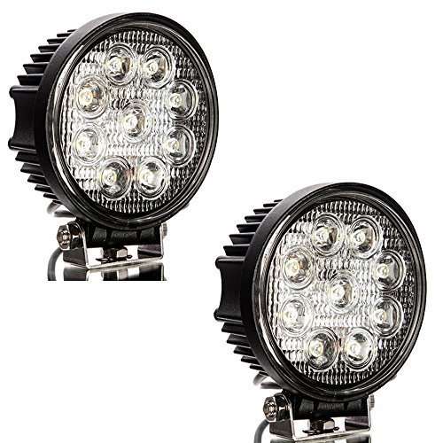 27W 12V 24V flood Lamp Driving LED Work Light Offroad Camping SUV UTE Boat