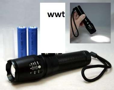 CREE LED Zoom Torch 1200 Lumens 4200mah